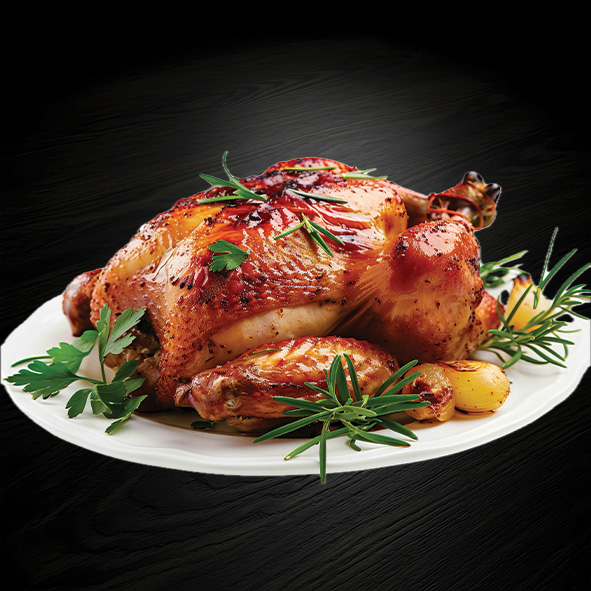 Ganzes Hähnchen