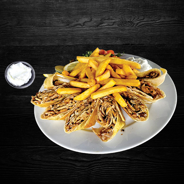 Schawarma Hähnchen Teller